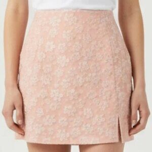 Wild Fable Pink Floral Mini Skirt Size 2
